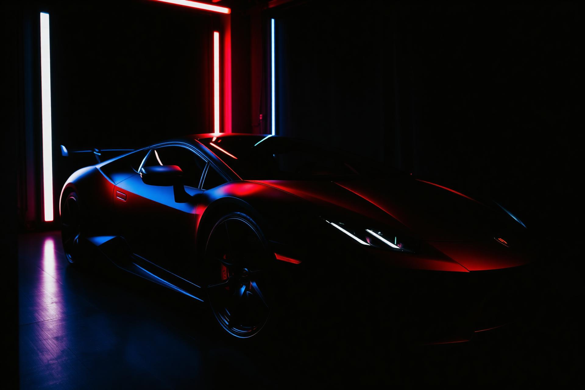 Exotic car wrap studio